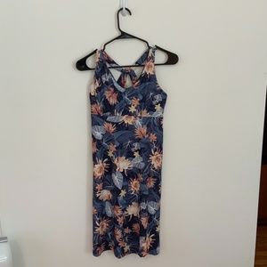 Patagonia Magnolia Spring Dress - Railroad Blue S